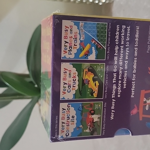 Very Busy Things that Go 3-Board Book Set, NIB - Picture 4 of 5